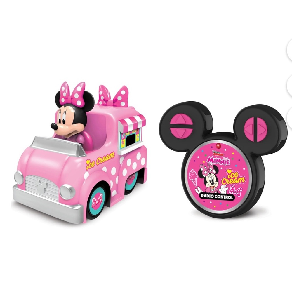NWT Minnie Mouse remote control ice cream truck.